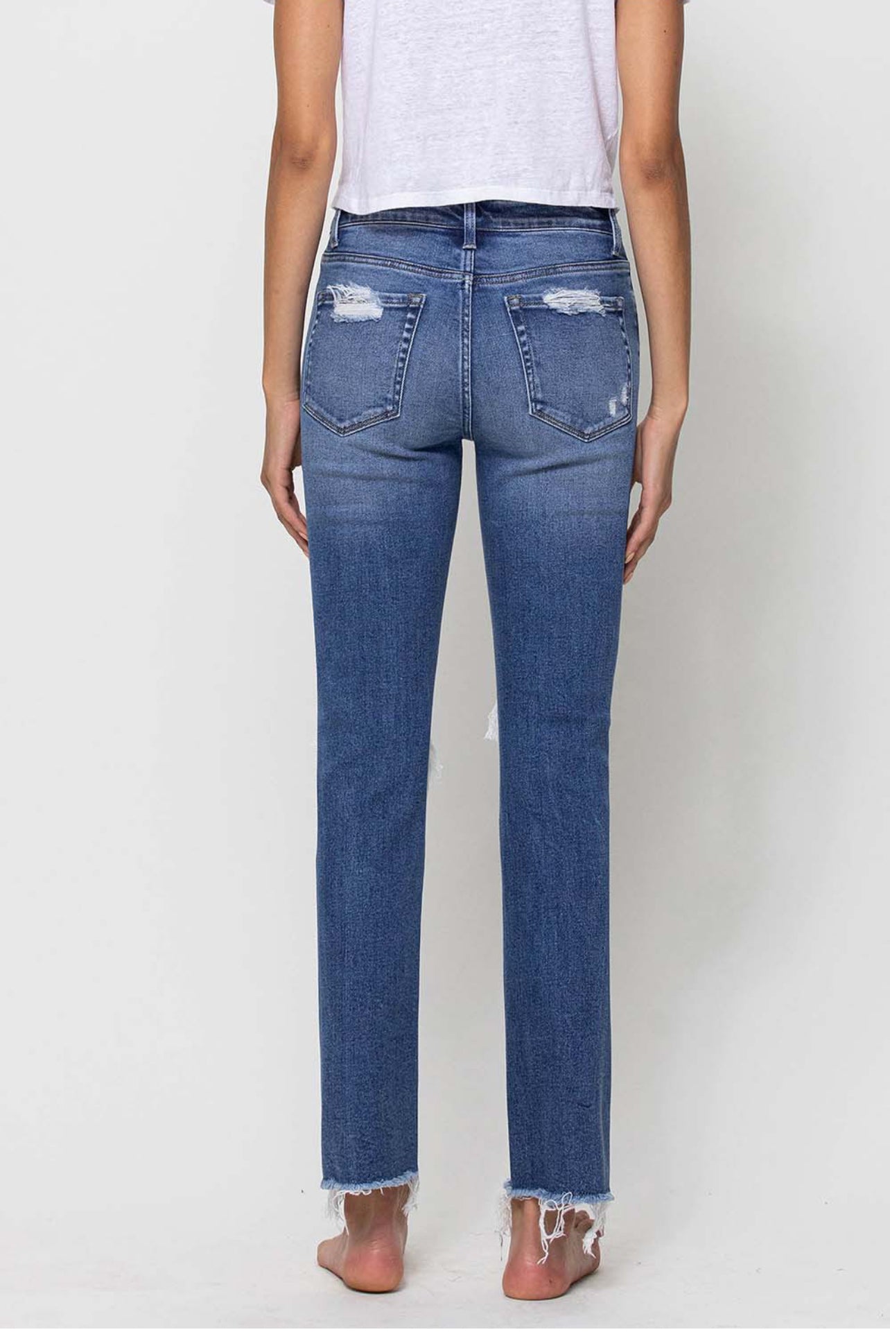 Flying monkey ripped jeans