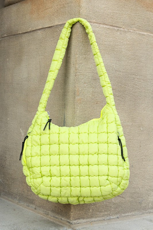 Taylor Quilted Puffer Tote